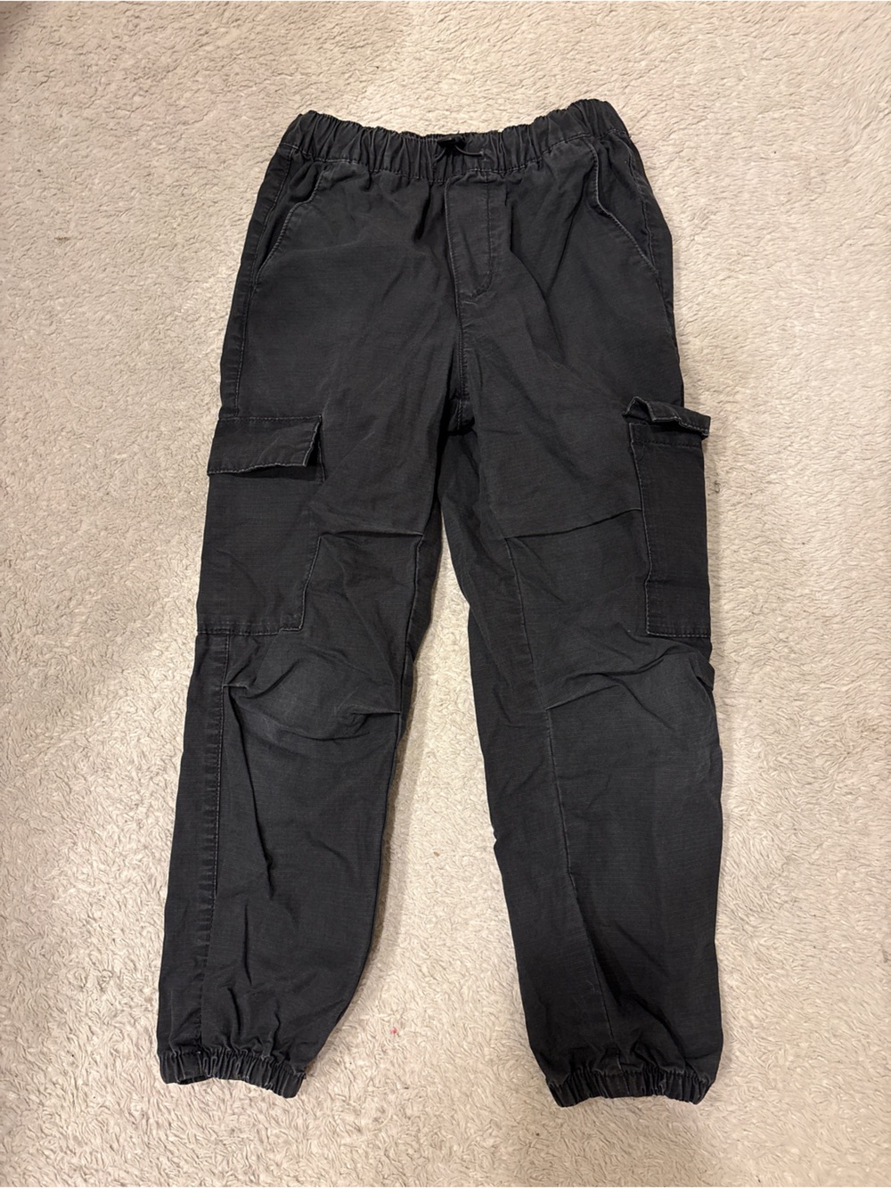 H&M Loose Fit Jogger Baggy Khaki Black Pants